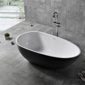Composite Stone Resin Bathtub Manufacturer Customize Solid Surface Tub k-8806