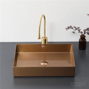 Customized Table Top Wash Basin Bathroom Deck-mount Lavatory Sink Art Basin  CS-006