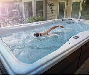 Principle of Above Ground Pool Hot Tub Combo