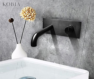 2021 BATHROOM TRENDS : GUNMETAL