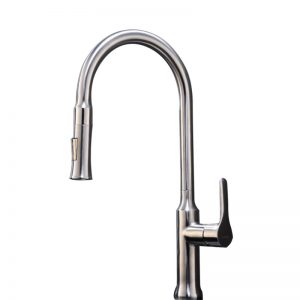 Pull Out Brass Kitchen Tap Hot Cold Mixer Modern Kitchen Faucets for Sale