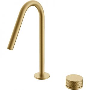 Modern Kitchen Faucet Tap Utility Gooseneck Single Sink Basin Taps For Kitchen Basin Use