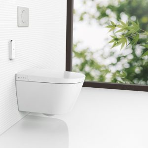 Wall Mounted Water Closet Rmless Wall Hung Washlet Commode p-trap Western Toilet Bowl