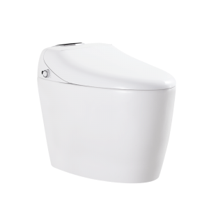 Smart Commode Hands-Free Smart Bidet Foot Sensor Flushing Smart Toilet With Warm Seat Cover M607-BS