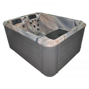 Outdoor Spa Bathtub Villa Garden Balboa Control System Bubble Massage 2 Person Hot Tub KG1-7301A