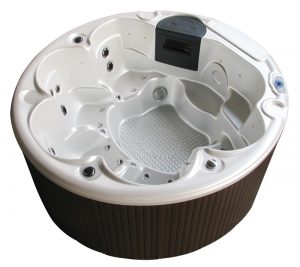 6 Person Hot Tub Hydrotherapy Roubd Above Ground Pool Hot Tub Combo Garden Spas for Sale KG1-7302C