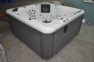Outdoor Spa Bath Tub 6 Person Massage Bathtub Acrylic Big Spa KG1-7305D1