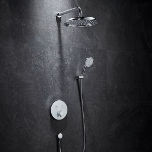 Wholesale Concealed Shower Set Bathroom Chrome Plated Shower Faucet Set